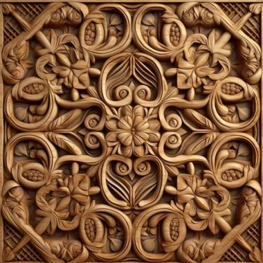 Patterns and decorations stl pattern 2 3d model
